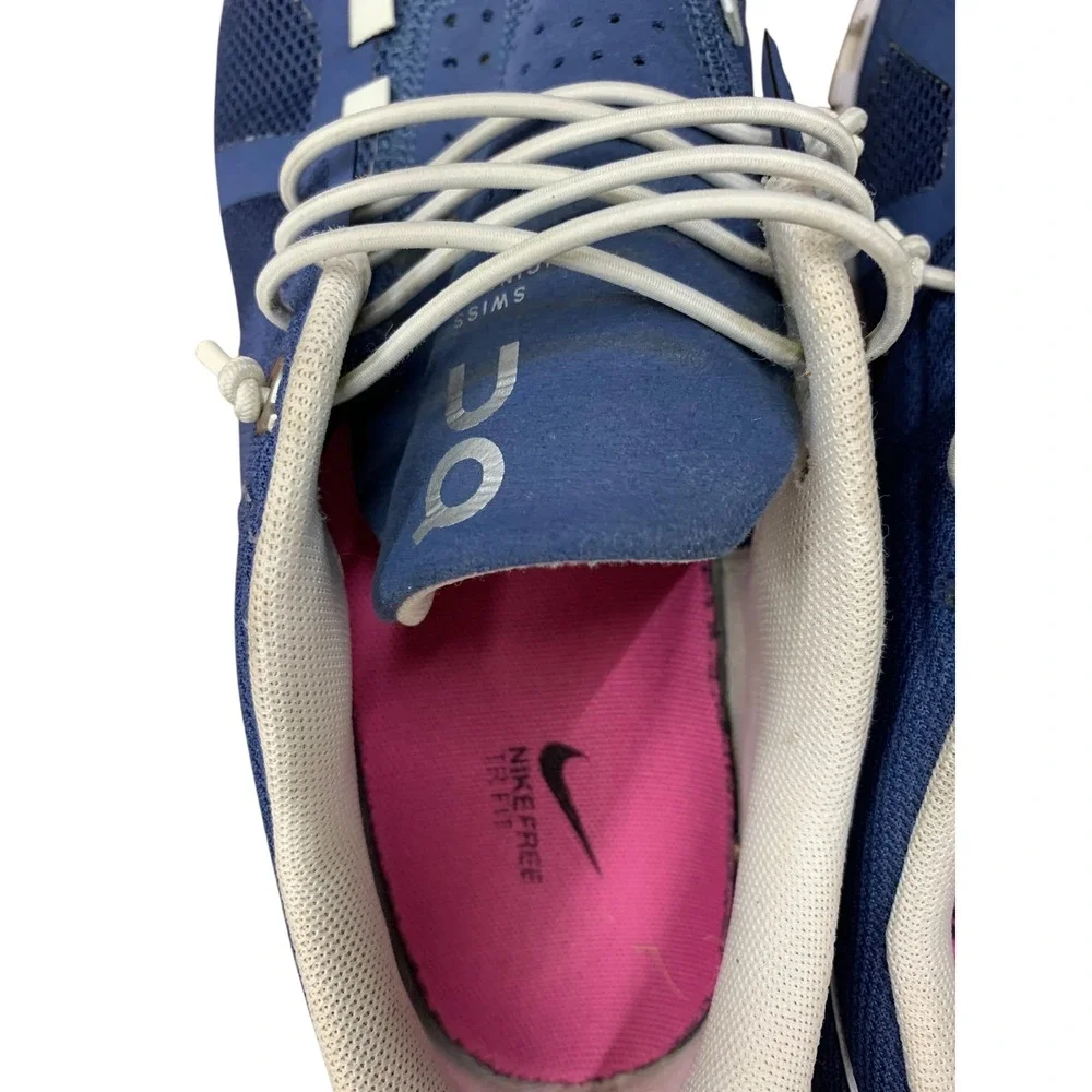 On-Running Women's Cloud Sneakers Denim/White Size 8.5‎ Running